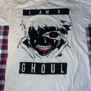 Tokyo Ghoul White Graphic Tee